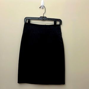 Grey pencil skirt